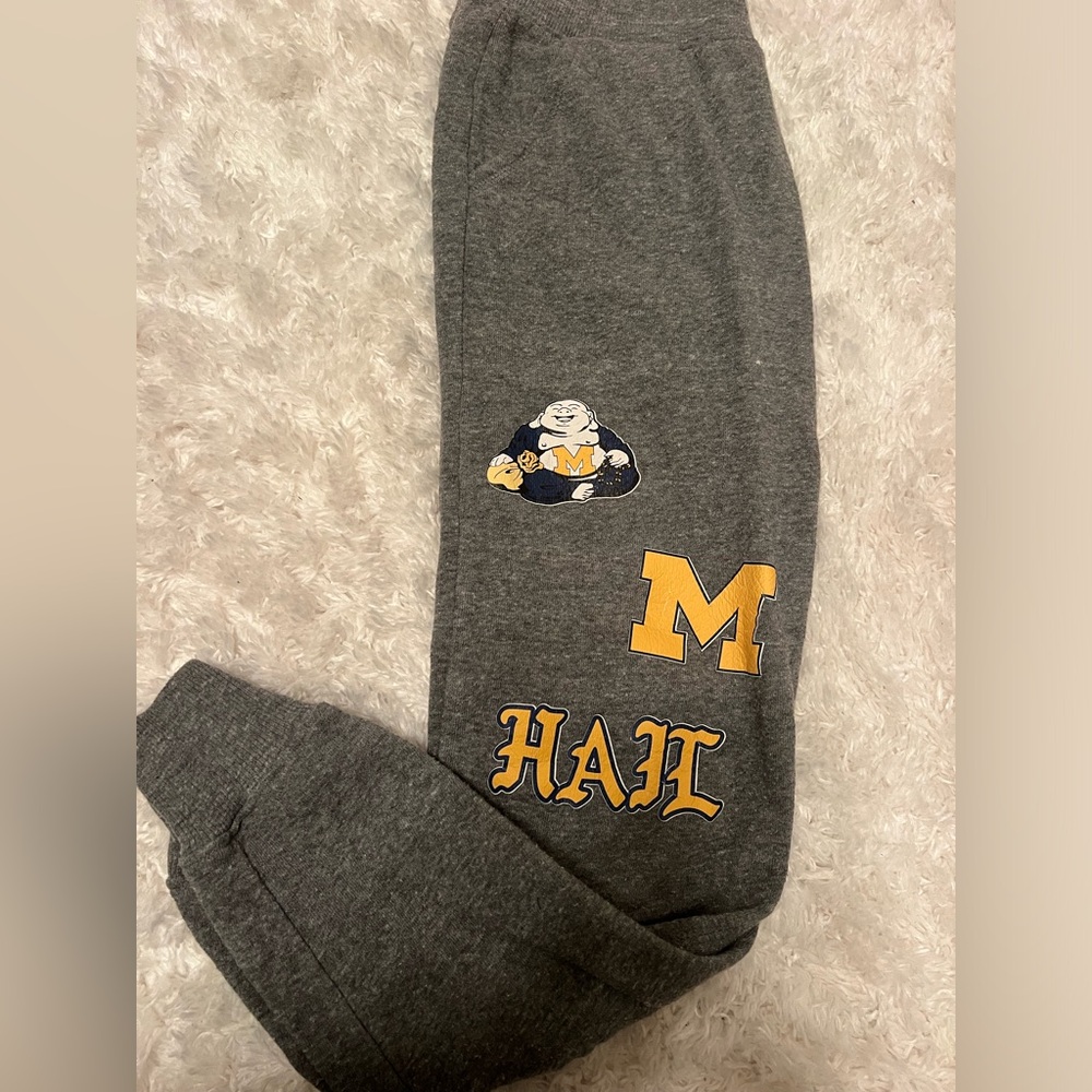 University of Michigan patch sweatpant